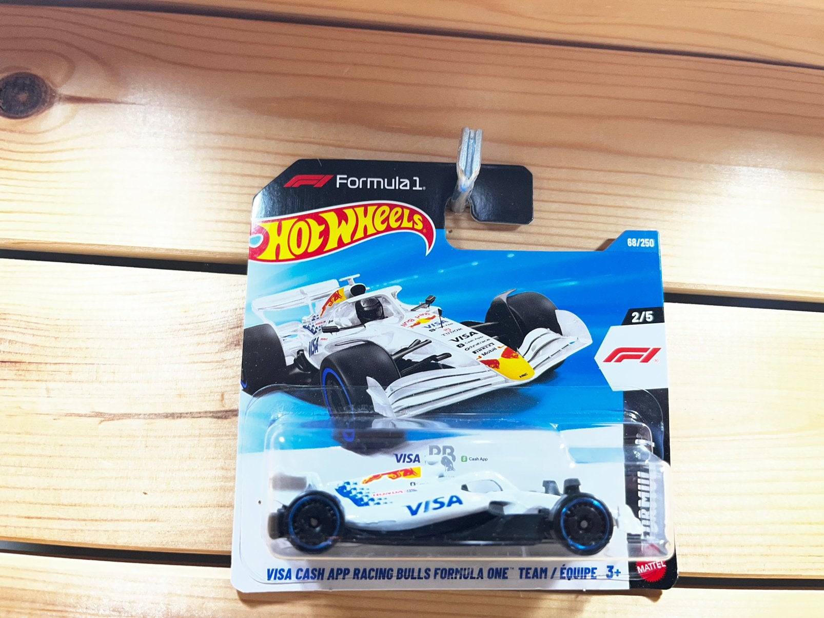 Visa Cash App Racing Bulls Formula One team hotwheels, Ophalen of Verzenden, Nieuw, Auto