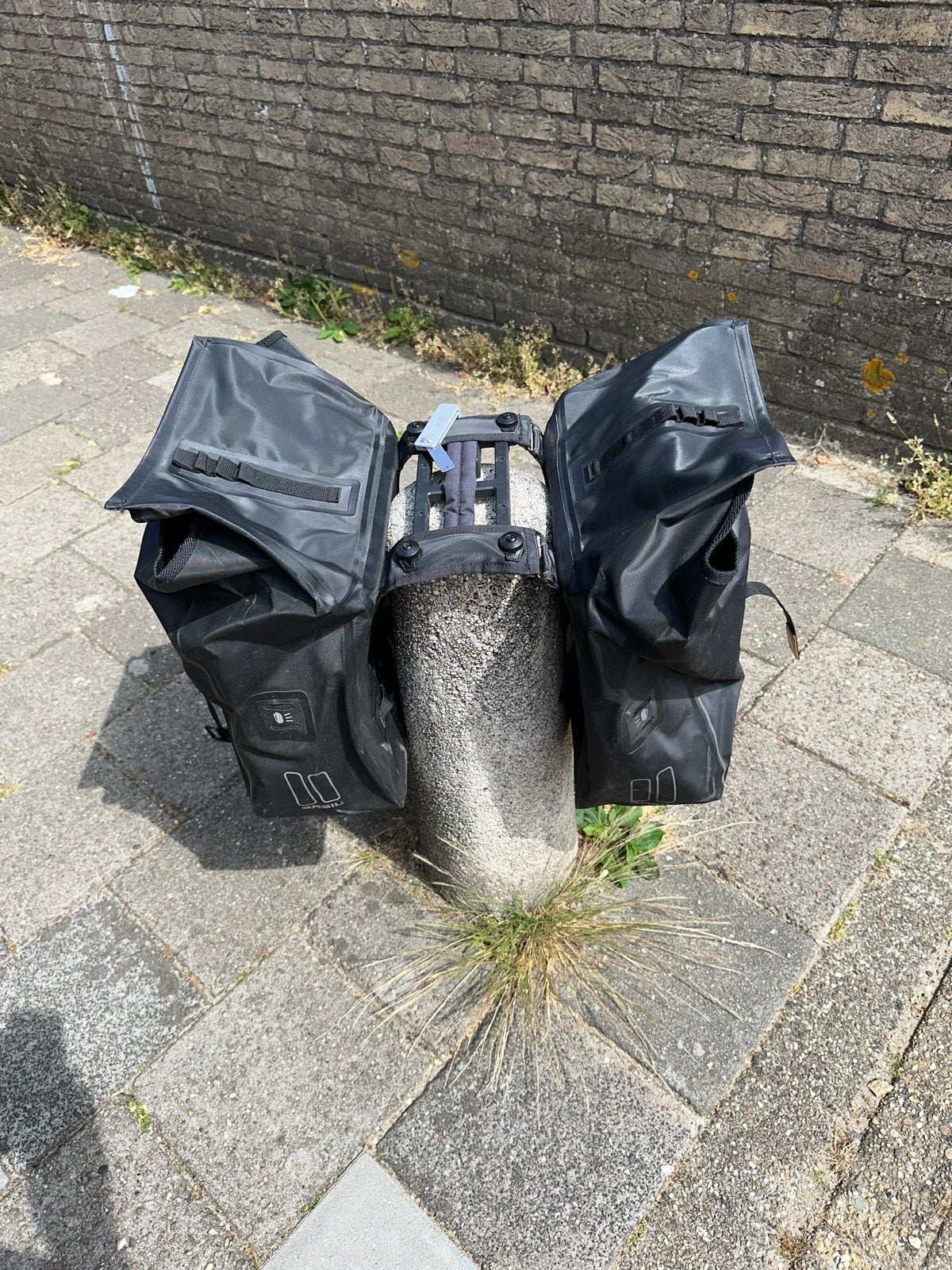 Basil fietstassen - waterdicht en robuust, Fietsen en Brommers, Fietsaccessoires | Fietstassen, Ophalen of Verzenden, Zo goed als nieuw