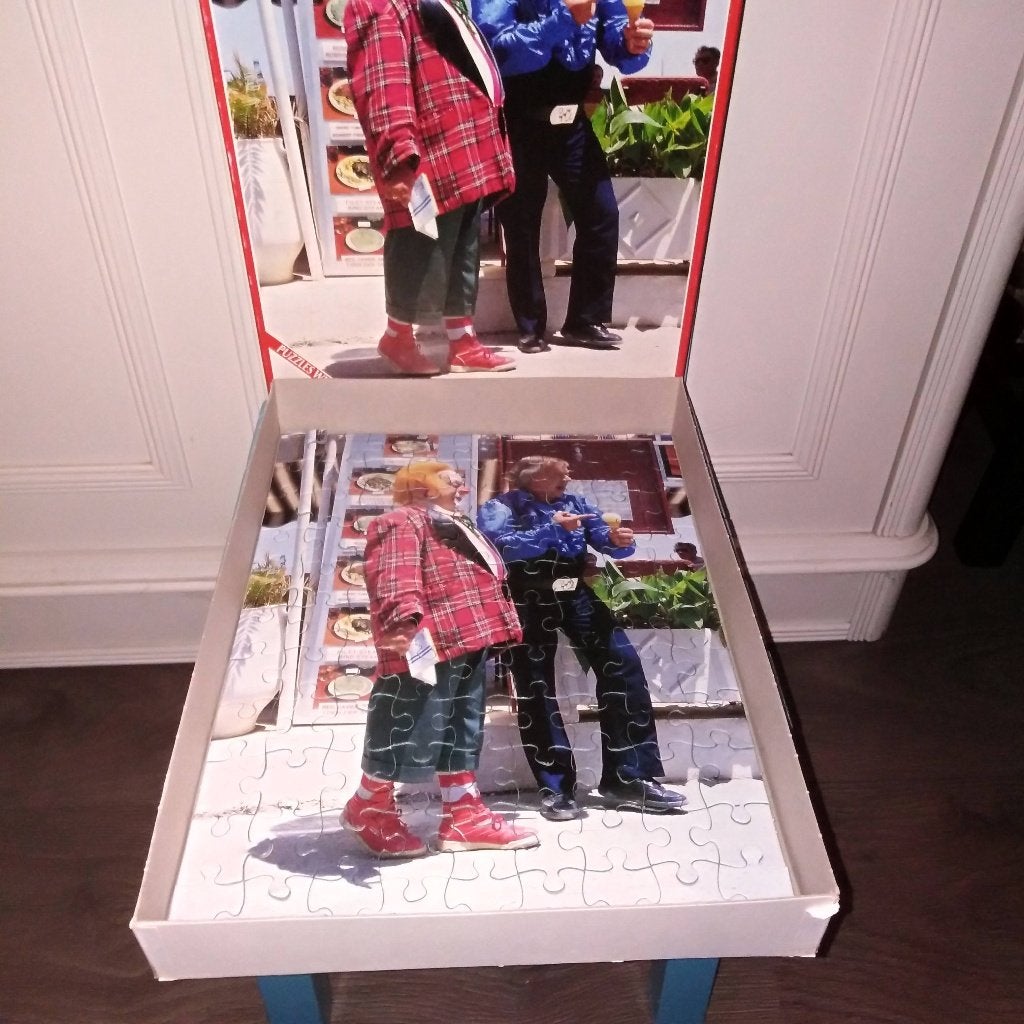 Bassie & Adriaan puzzels 99 stukjes 6 stuks, Ophalen, Minder dan 500 stukjes, Gebruikt, Legpuzzel
