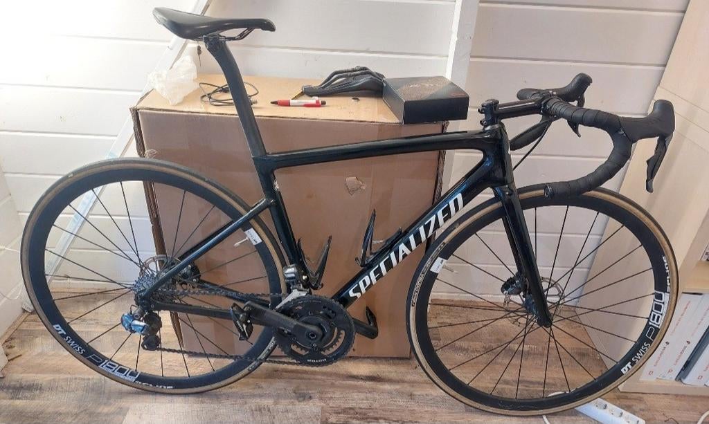 Specialized Tarmac Carbon Disc Di2 Powermeter, Fietsen en Brommers, Ophalen of Verzenden