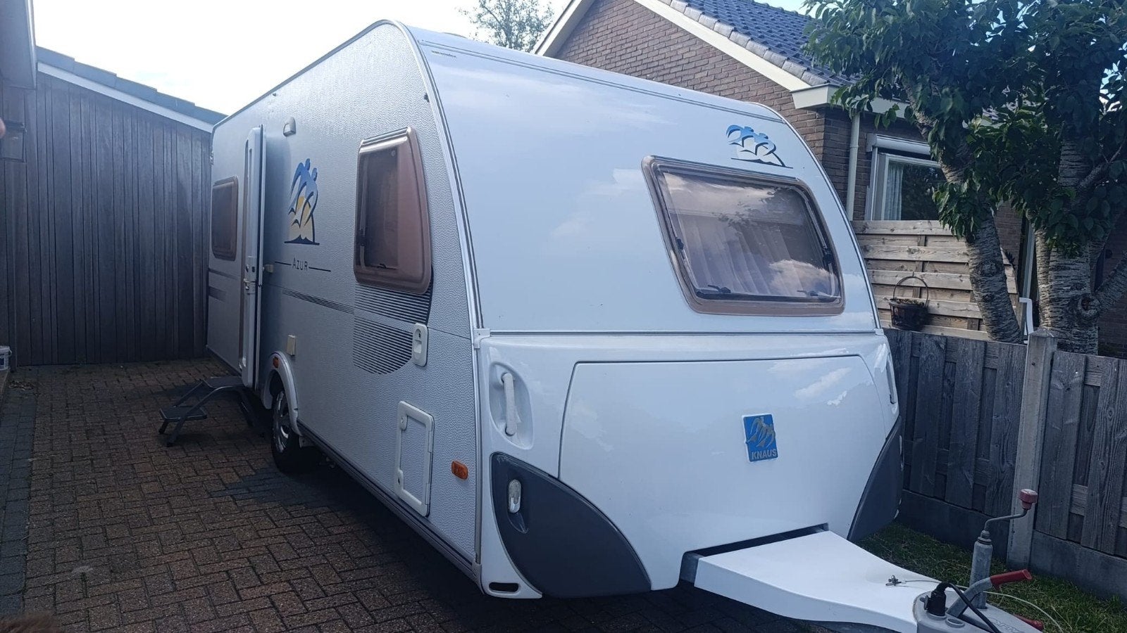 Knaus Azur500 fu bj 2007, Kachel, Rondzit, Frans bed, Particulier