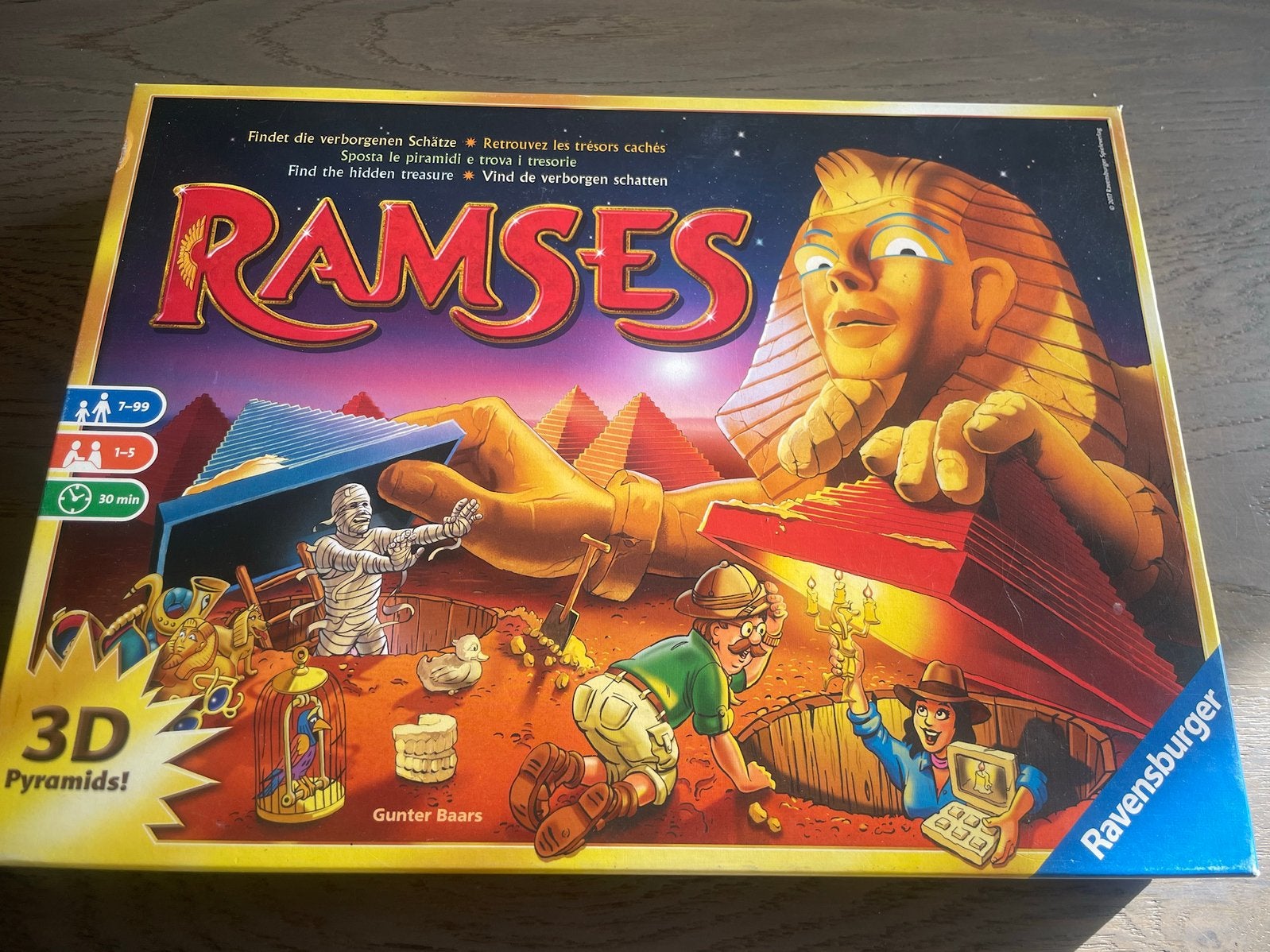 Ramses, leuk gezelschapsspel!, Ophalen of Verzenden