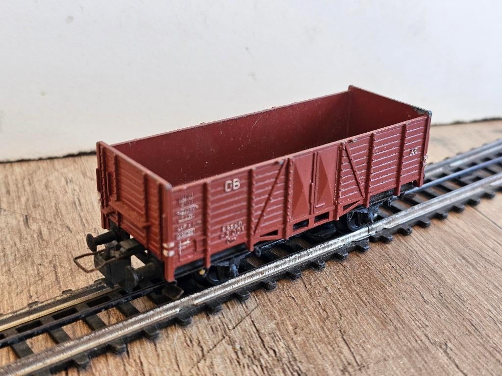 Modeltrein trix-express geheel metalen wagon 3414, Gelijkstroom, Trix, Wagon, Ophalen of Verzenden