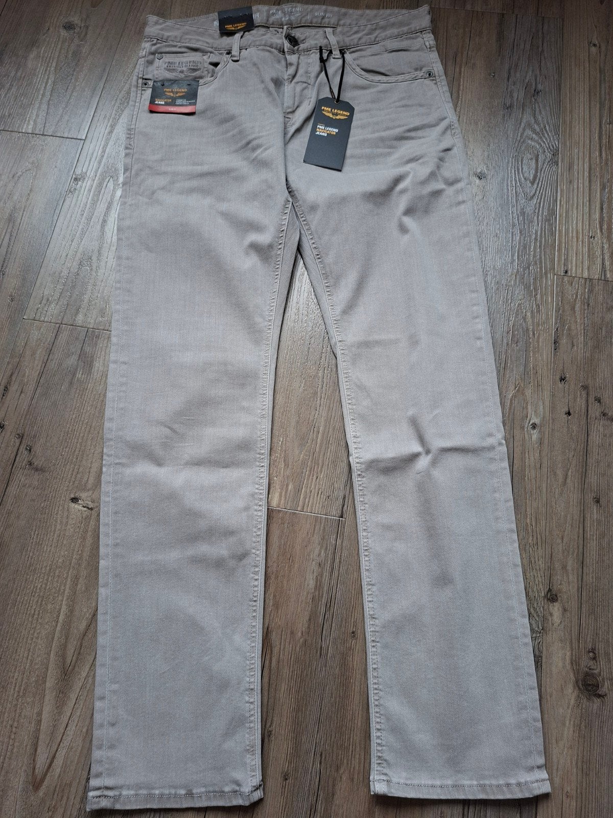 PME LEGEND Navigator slimfit jeans W34 L32 3 voor €149,95, Nieuw, Ophalen of Verzenden, W33 - W34 (confectie 48/50), Grijs