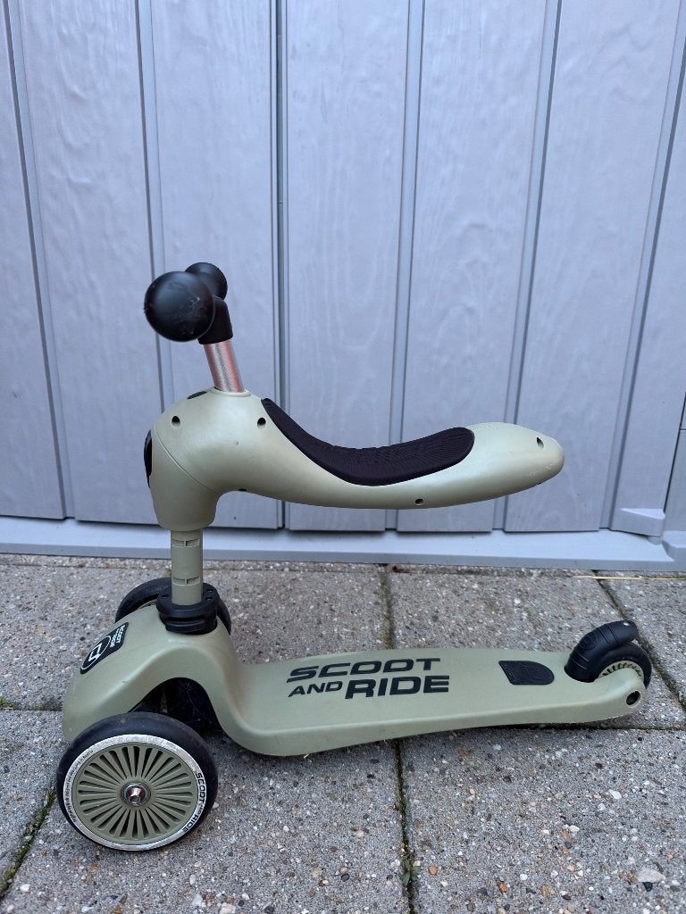 Scoot and ride Olive, Ophalen, Gebruikt, Gewone step, Scoot and Ride