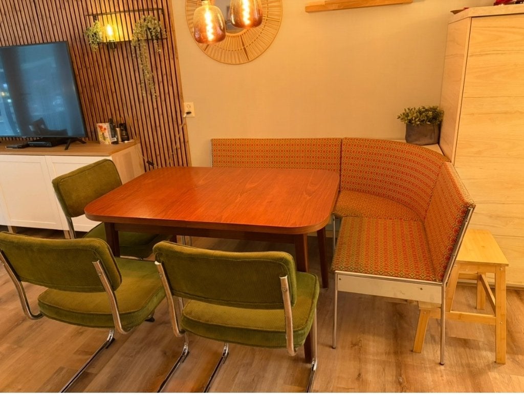 Vintage eethoek, Huis en Inrichting, Ophalen, Gebruikt, Vintage jaren 60/70, Minder dan 4 stoelen