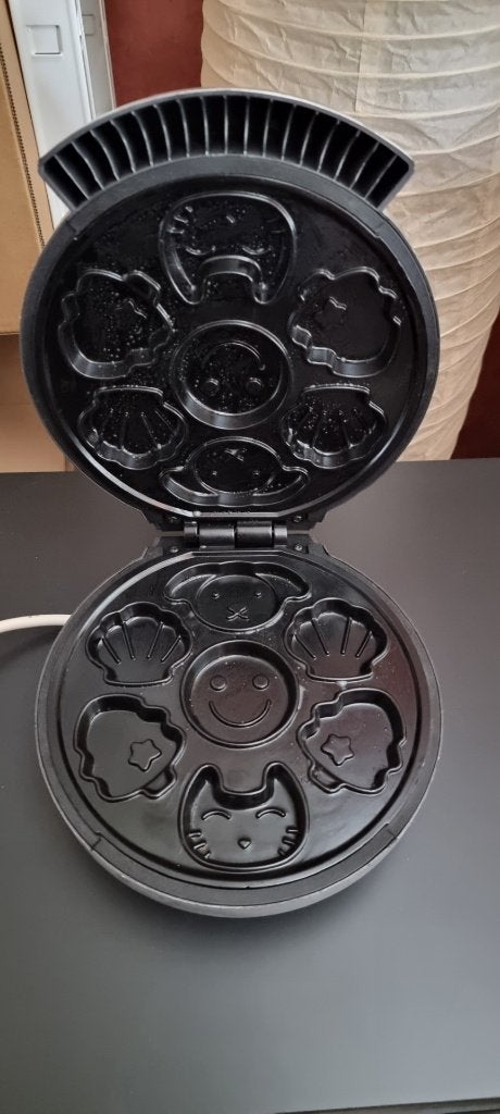 TK: Wafel maker met dierfiguren., Ophalen of Verzenden, Gebruikt