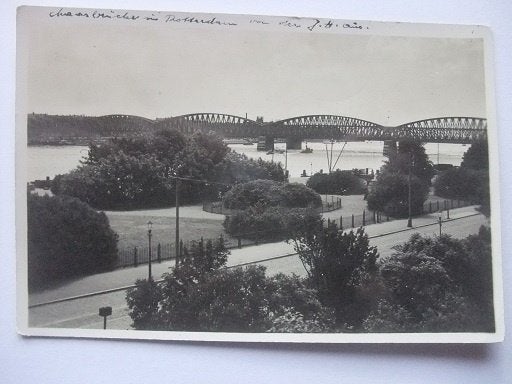 P295 Rotterdam - Maasbruggen - 1938, Verzenden, 1920 tot 1940, Gelopen, Zuid-Holland