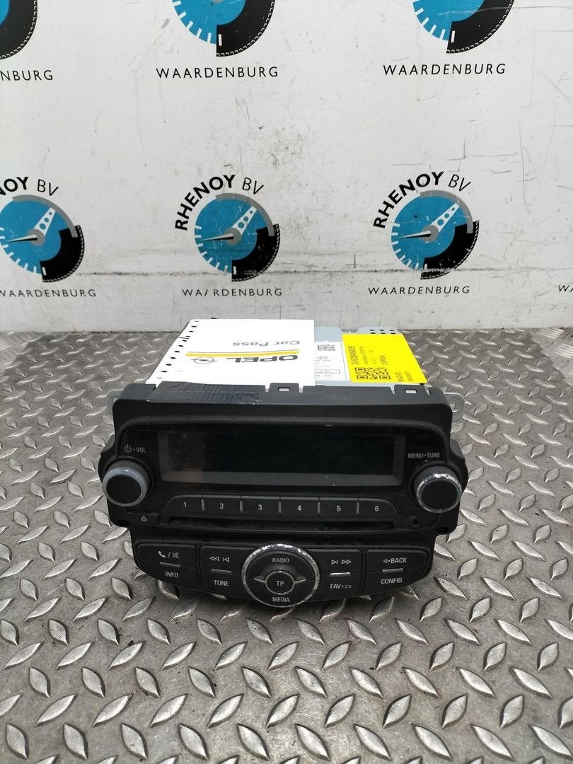 OPEL CORSA X15  RADIO 39068067 2017, Ophalen of Verzenden, Gebruikt, ARN erkend
