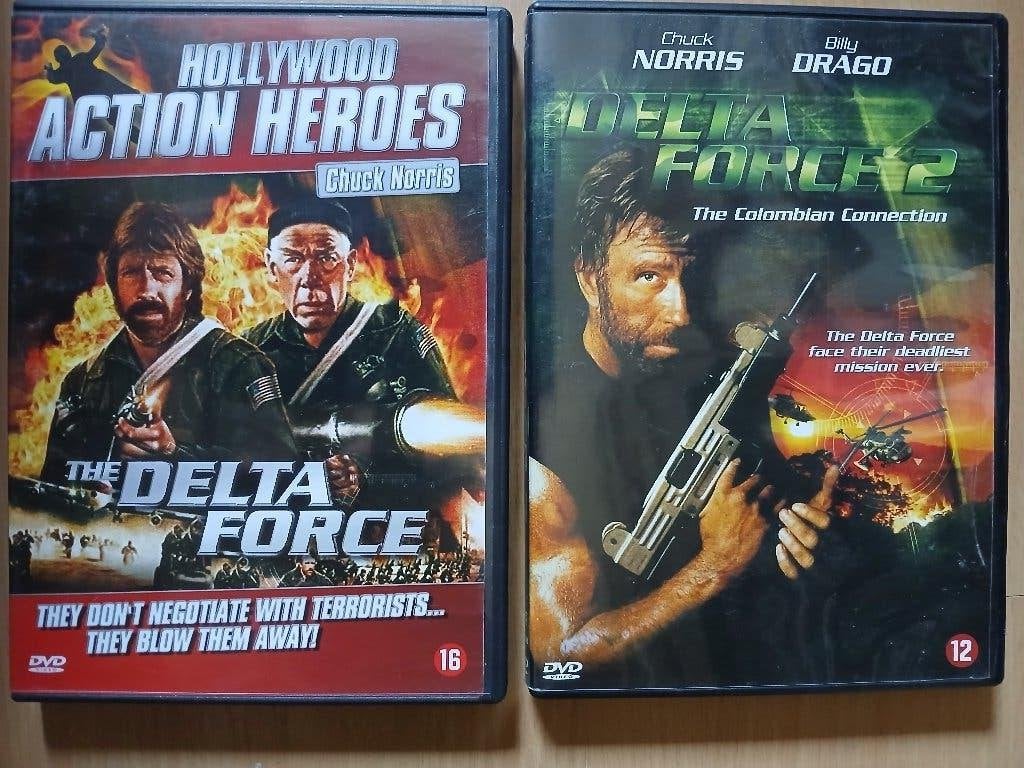 delta fors  ( set delen - 1 en 2 )  chuck norris, Alle leeftijden, Ophalen of Verzenden, Zo goed als nieuw