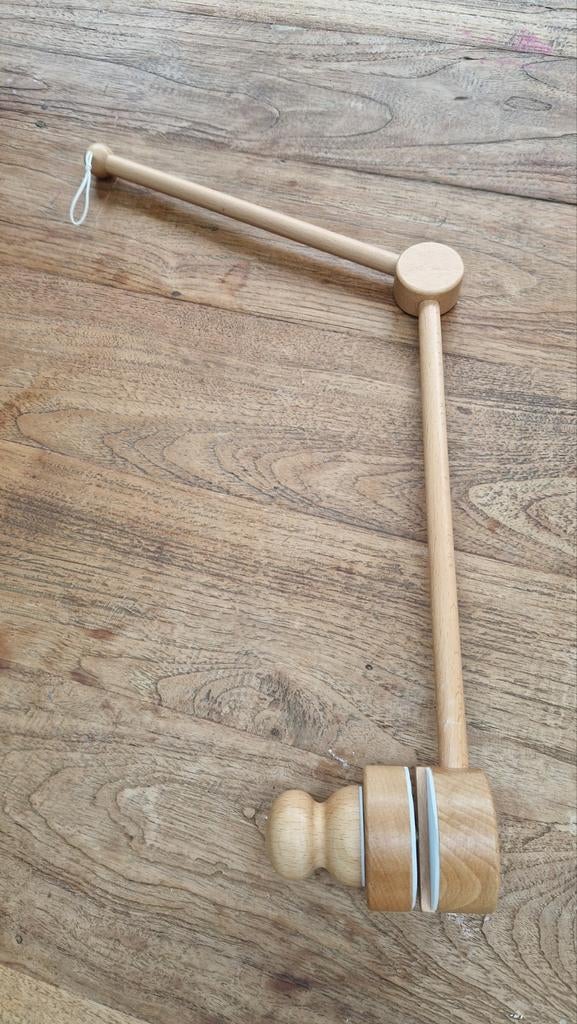 Houten Mobielhouder voor Baby Box of Bed, Ophalen, Zo goed als nieuw