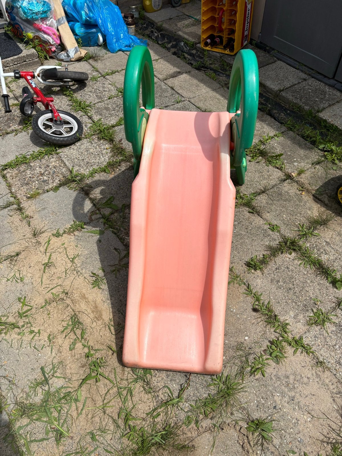 Feber Peuter Glijbaan - Ideaal voor de kleintjes!, Ophalen, Gebruikt, Glijbaan