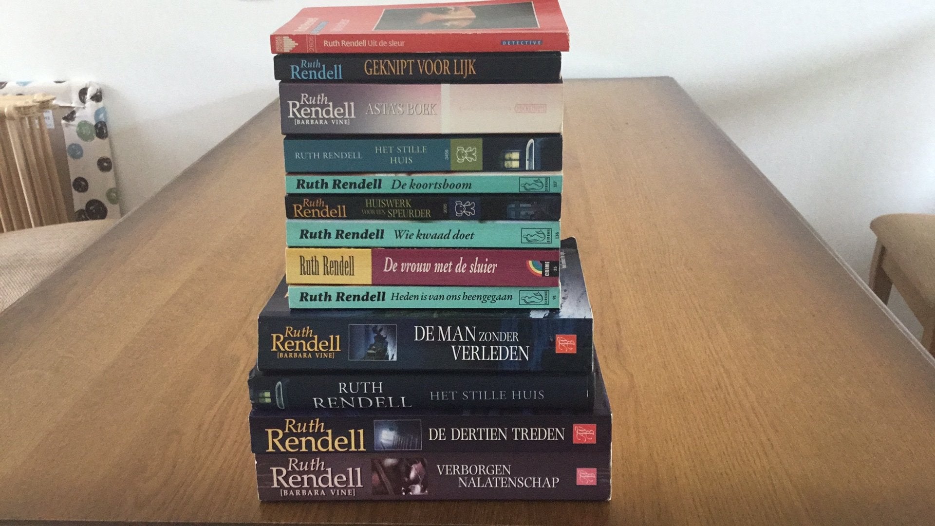 13 x Ruth Rendell, Ophalen of Verzenden, Gelezen