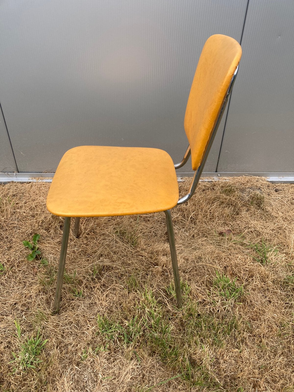Vintage design keukenstoel jaren 70, Antiek en Kunst, Ophalen of Verzenden