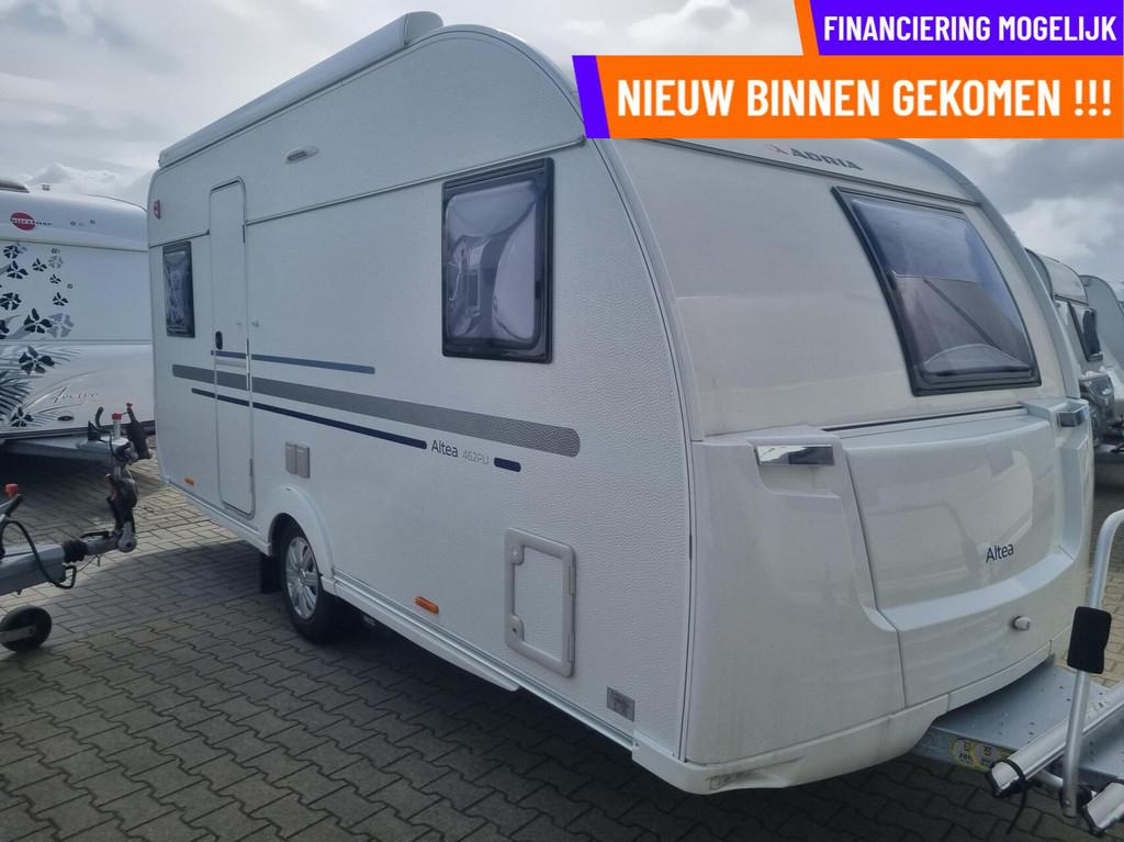 Adria ALTEA 462 PU MOVER + CASS LUIFEL + GFK DAK + FRANSBED, Caravans en Kamperen, Caravans, Luifel, Rondzit, Bedrijf, Adria