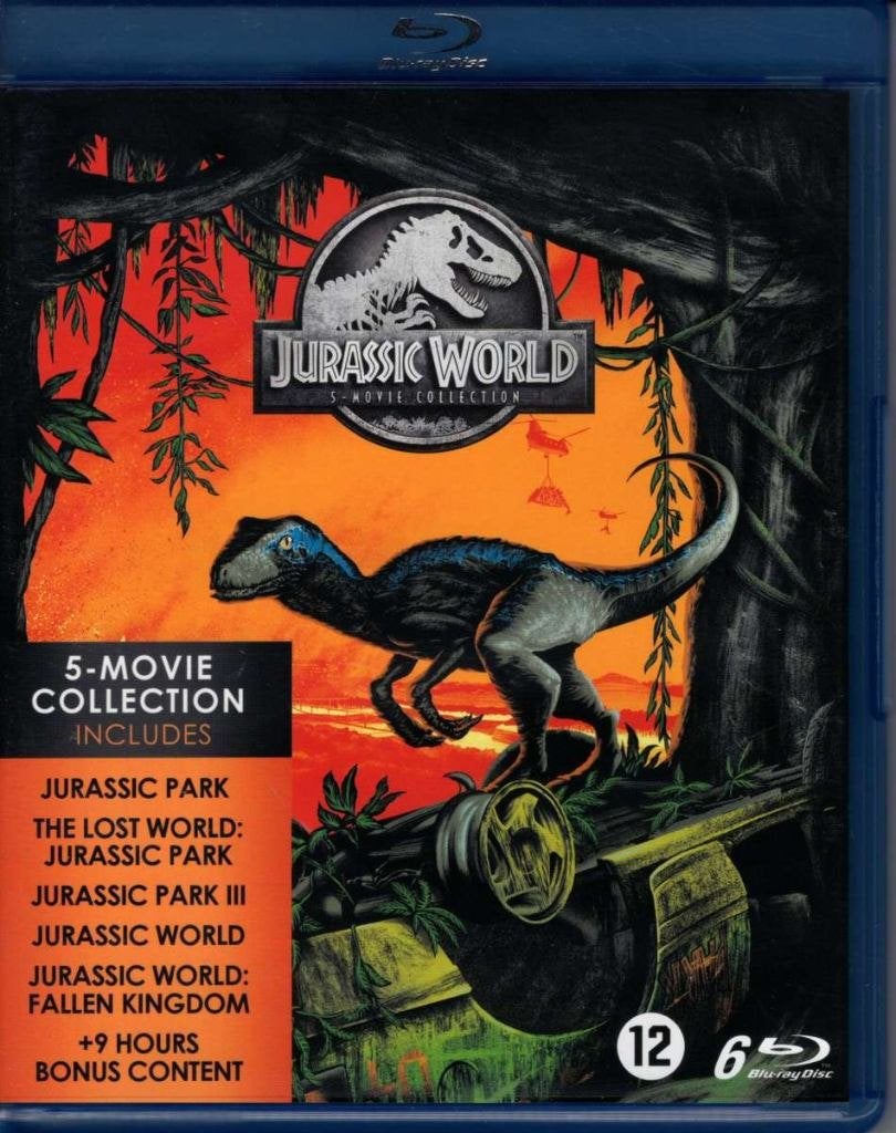 Jurassic World 5 movie collection - Nederlandse uitgave, Engels, Verzenden, Nederlands, Boxset