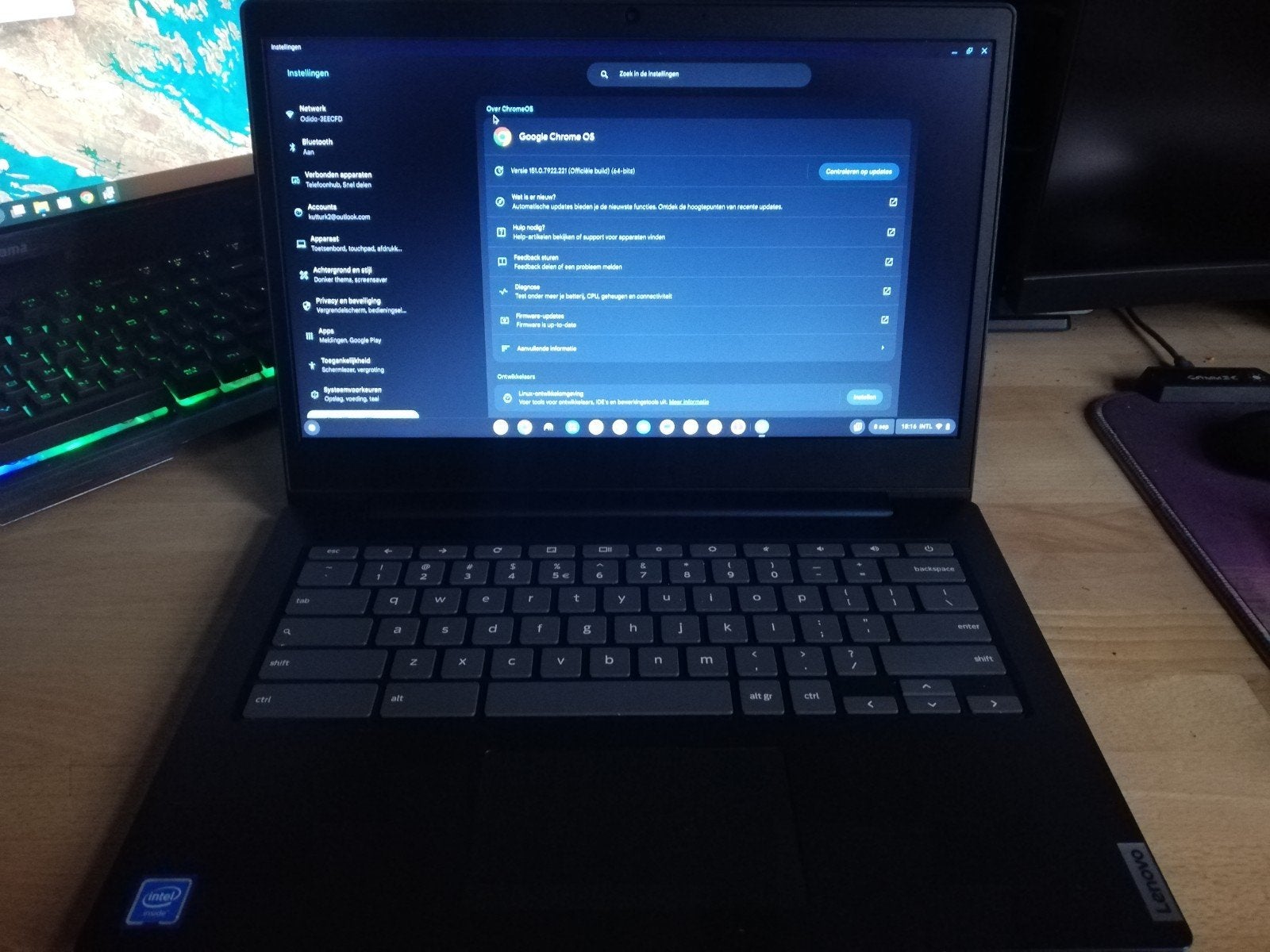 Lenovo Chromebook  ideapad 3 CB, 14 inch, 64 GB, Ophalen of Verzenden, Lenovo