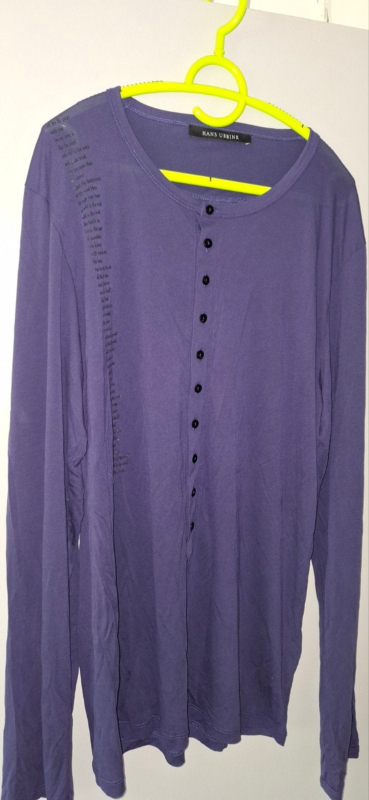 Hans ubbink shirt mt 3x nieuwstaat, Ophalen of Verzenden, Zo goed als nieuw