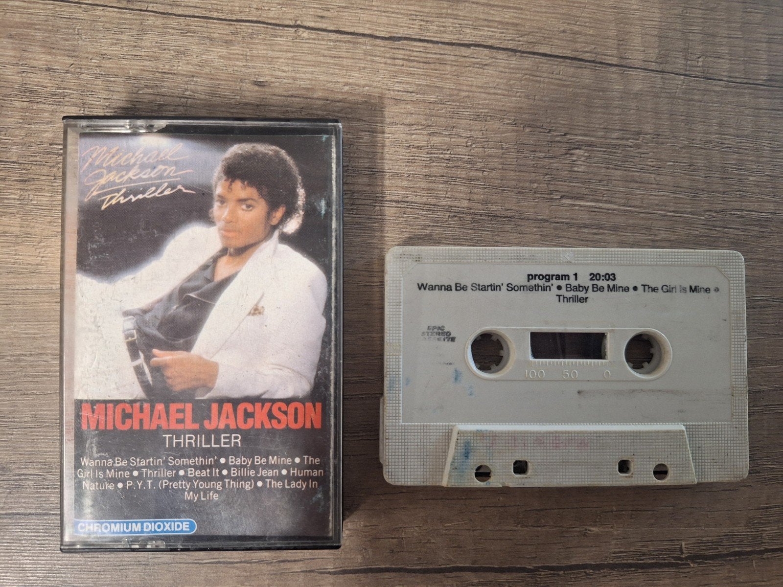 Michael Jackson - Thriller Cassettebandje, Gebruikt, 1 bandje, Ophalen of Verzenden, Origineel
