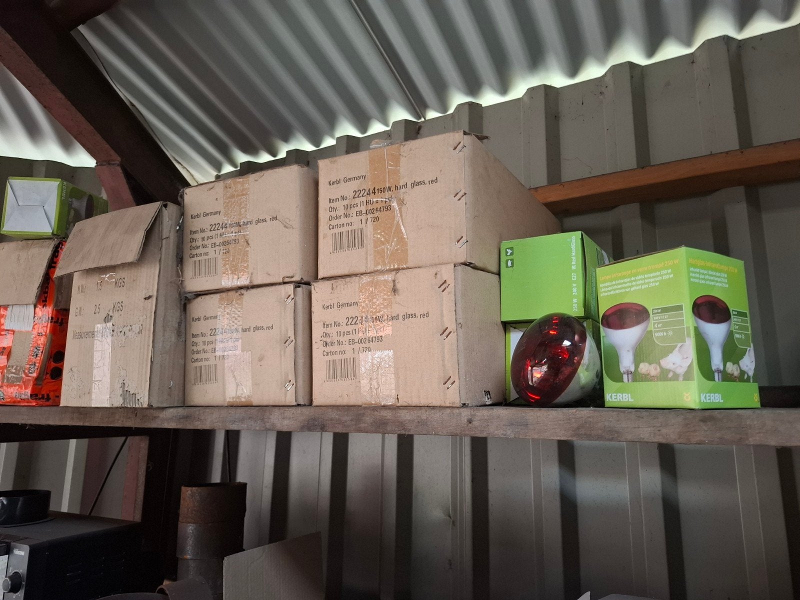 infrarood warmtelampen 150W, nieuw in verpakking, Ophalen of Verzenden, Nieuw, Overige typen