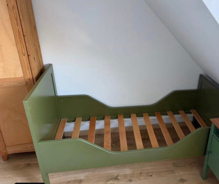 Kinderbed, Ophalen of Verzenden, Gebruikt, 140 tot 160 cm, 70 tot 85 cm