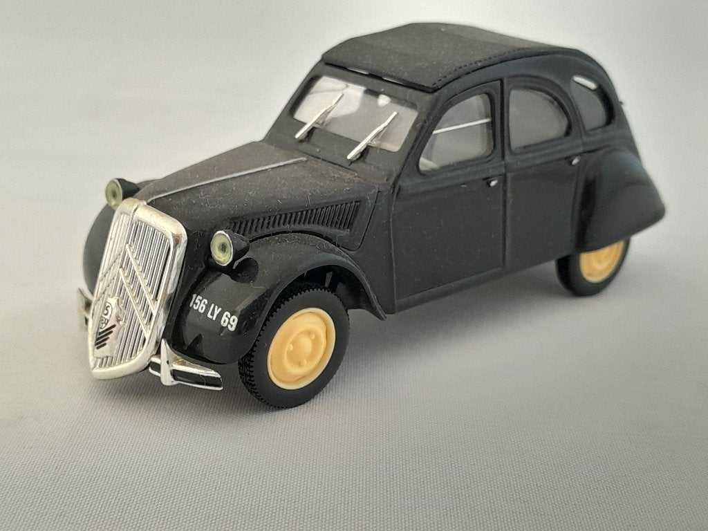 Citroën 2CV Traction 1:43 van Norev, Ophalen of Verzenden, Zo goed als nieuw, Auto, Norev