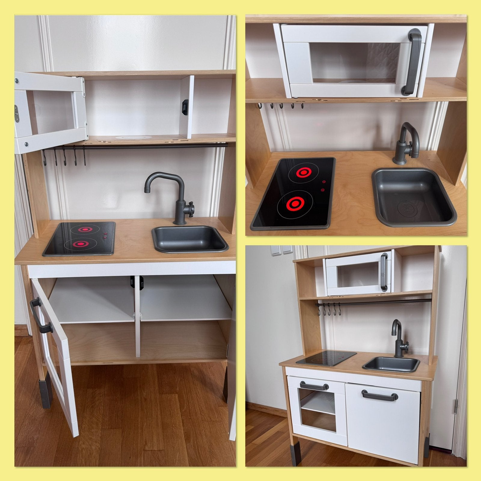 DUKTIG IKEA speelkeuken van berkenhout, Ophalen, Zo goed als nieuw