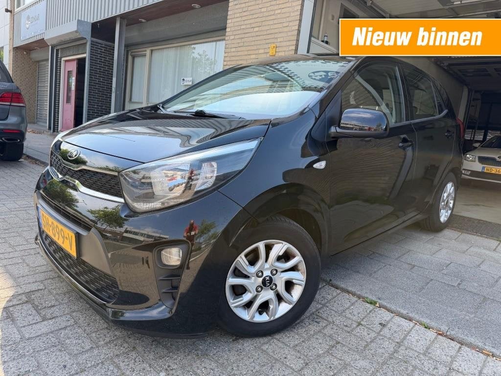 Kia PICANTO 1.0 CVVT Comfort +LINE Navigator 1STE EIGENAAR L, Auto's, Kia, Bedrijf, Picanto, ABS, Airbags, Airconditioning, Bluetooth