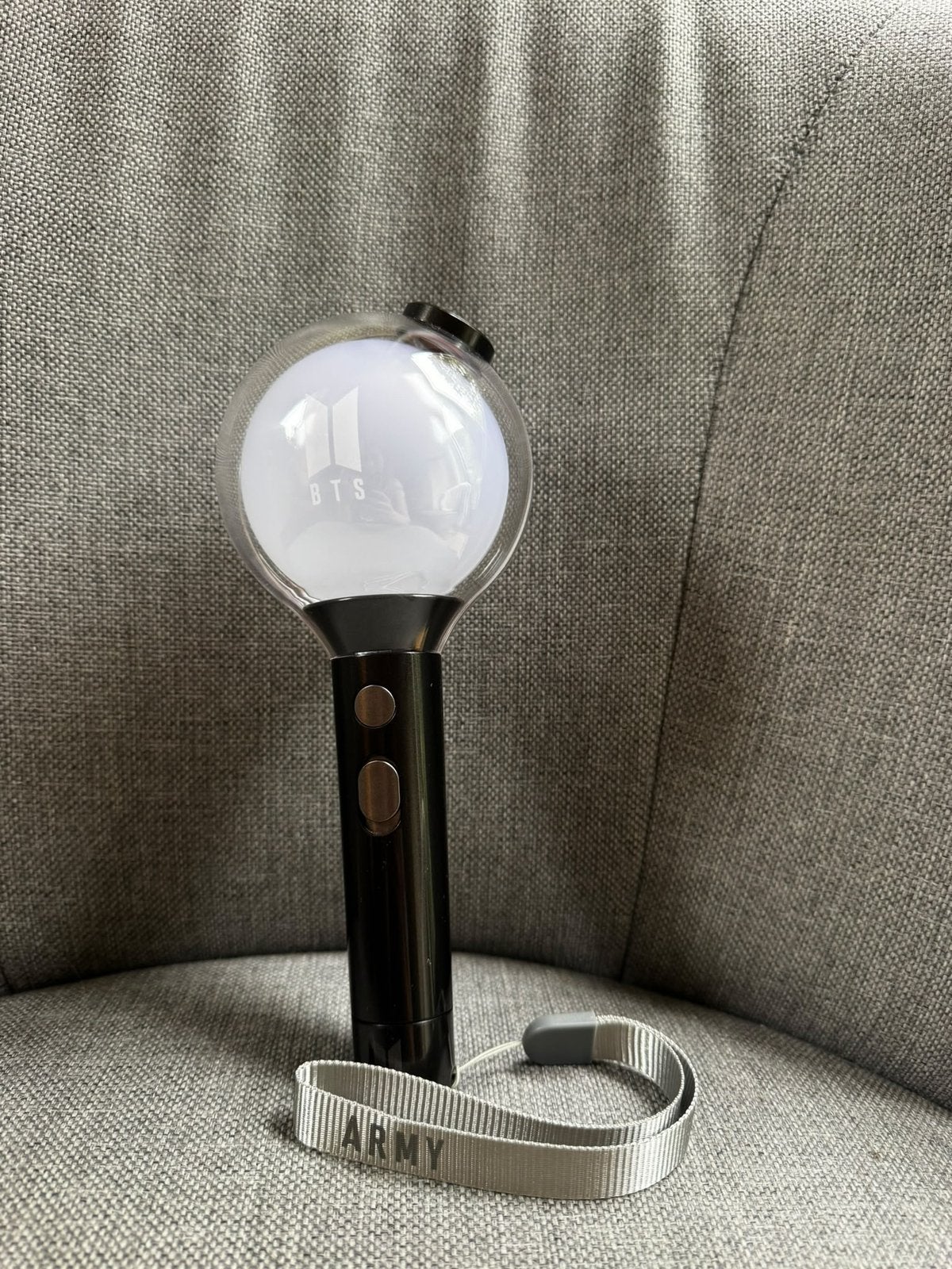 BTS lightstick Map of The Soul kpop, Verzamelen, Ophalen of Verzenden, Zo goed als nieuw, Foto of Kaart