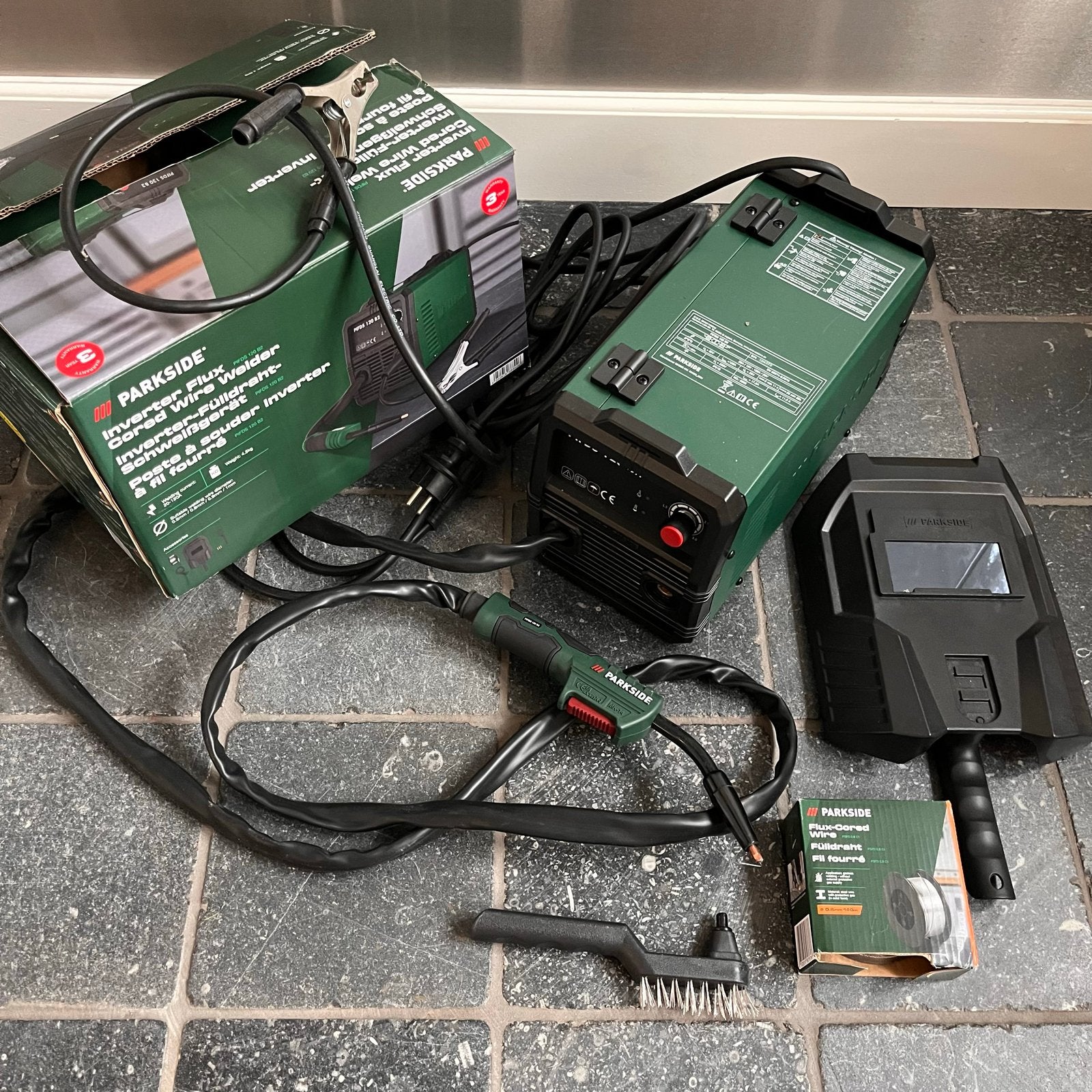 Parkside Lasapparaat - Nieuw, Ophalen of Verzenden, Nieuw, Minder dan 150 ampère, Inverter