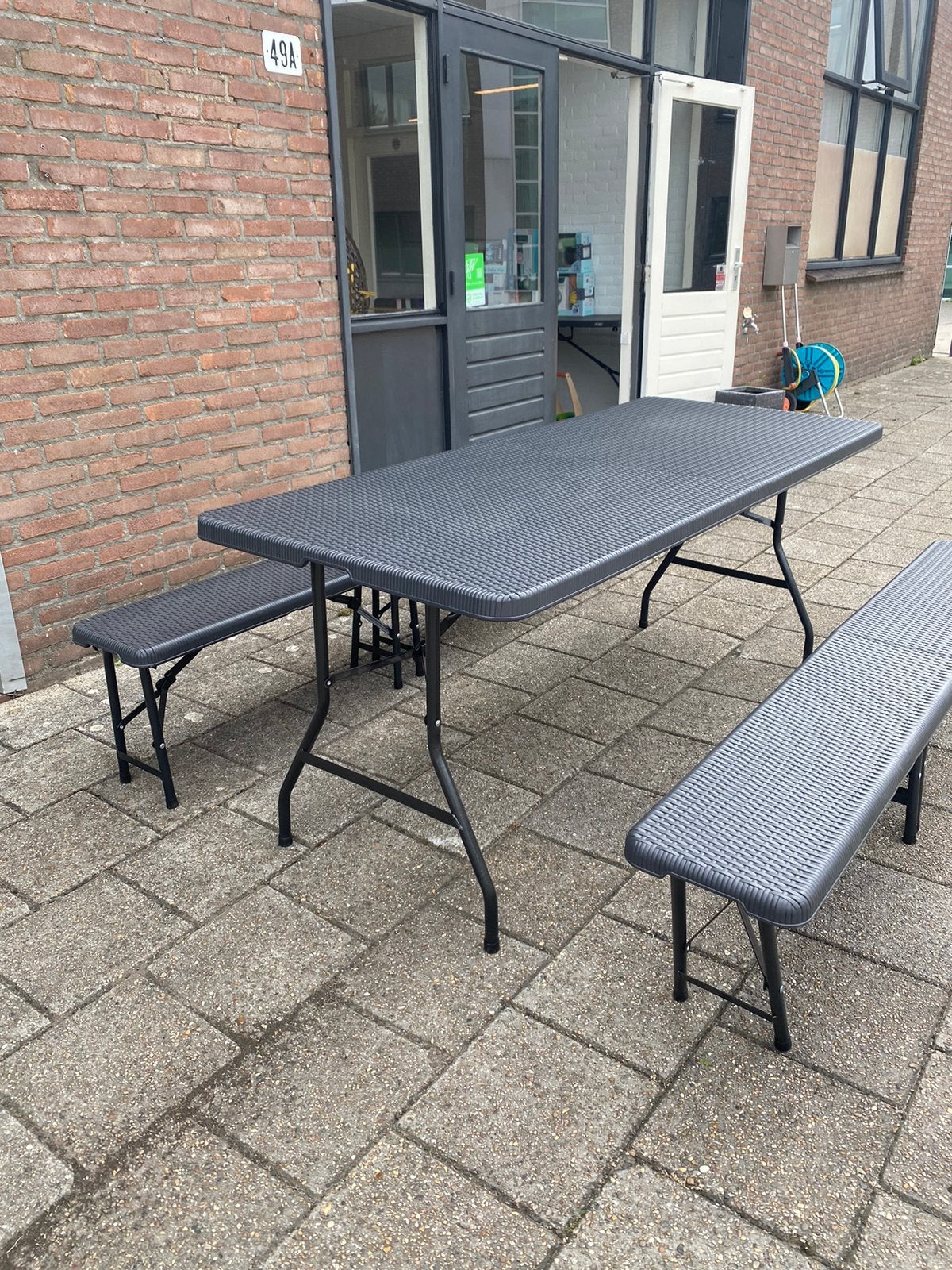 Picknicktafel/Biertafel, Ophalen of Verzenden, Zo goed als nieuw