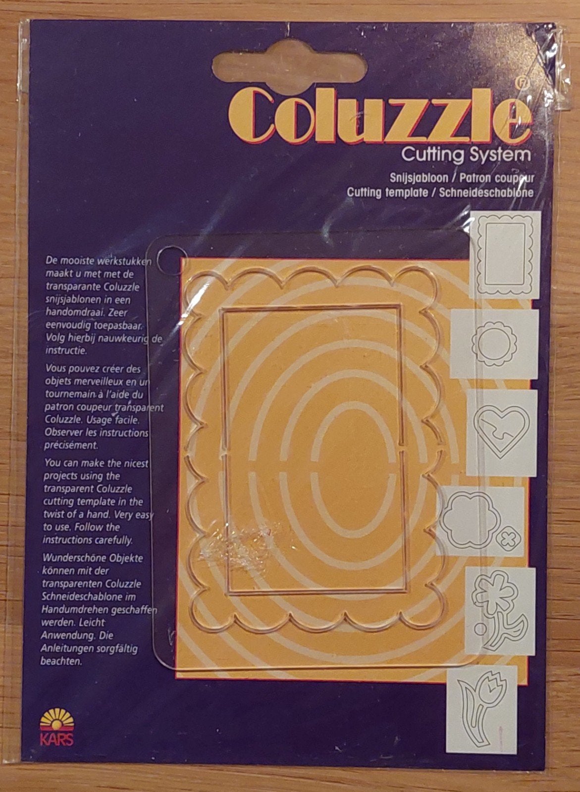 Coluzzle - Snijmal Mini - Frame Rechthoek, Ophalen of Verzenden, Zo goed als nieuw, Overige thema's, Pons of Mal