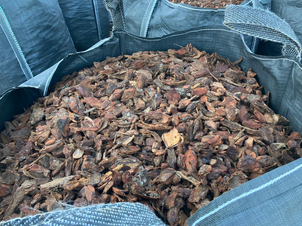 Franse boomschors maat 10-20 & maat 20-40 in bag boom schors, Tuin en Terras, Grind, Keien en Split, Ophalen of Verzenden, Nieuw