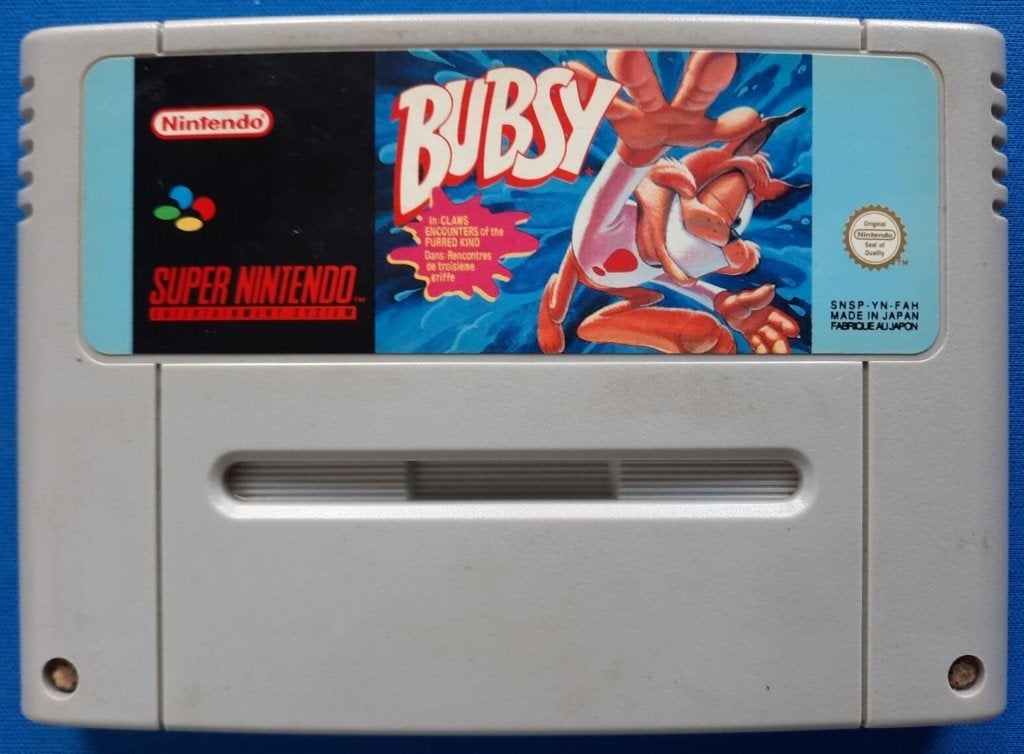 Bubsy - SNES, Spelcomputers en Games, Games | Nintendo Super NES, Avontuur en Actie, Gebruikt, 1 speler, Ophalen of Verzenden
