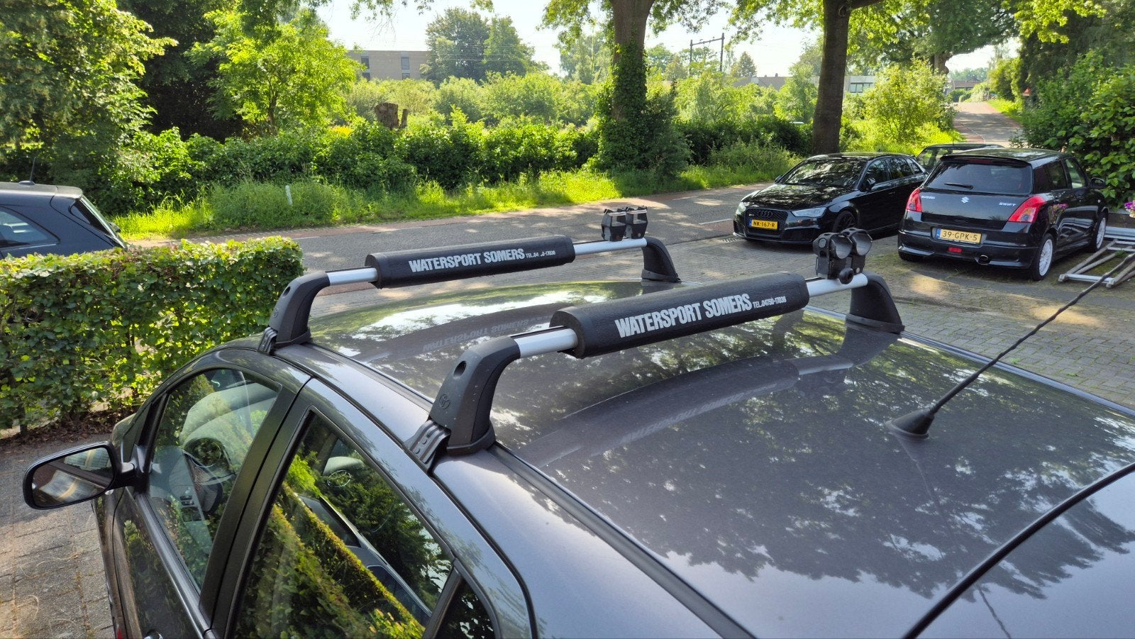 Origineel Toyota dakdragers voor Yaris, Ophalen, Gebruikt
