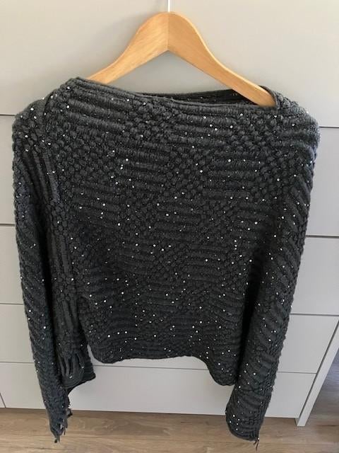 Poncho, taupe, Ophalen of Verzenden, Zo goed als nieuw, Maat 42/44 (L), Bruin