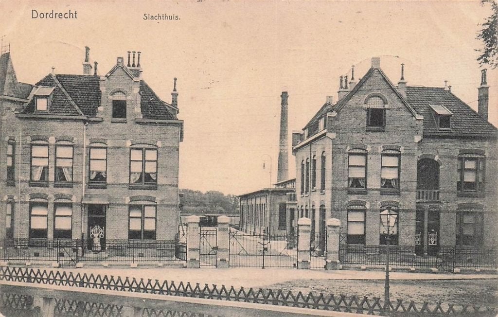 702-236-039 Dordrecht Slachthuis., Verzenden, Voor 1920, Zuid-Holland