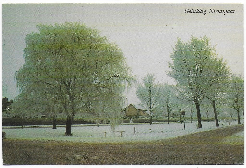 Ongelopen Ansichtkaart Urk, Singel -- B8110, Verzamelen, Ansichtkaarten | Nederland, Ophalen of Verzenden, 1980 tot heden, Ongelopen
