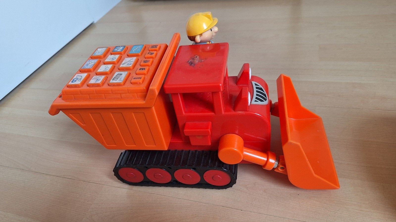 Bob de Bouwer Dumper met Geluid en Figuur, Ophalen, Gebruikt
