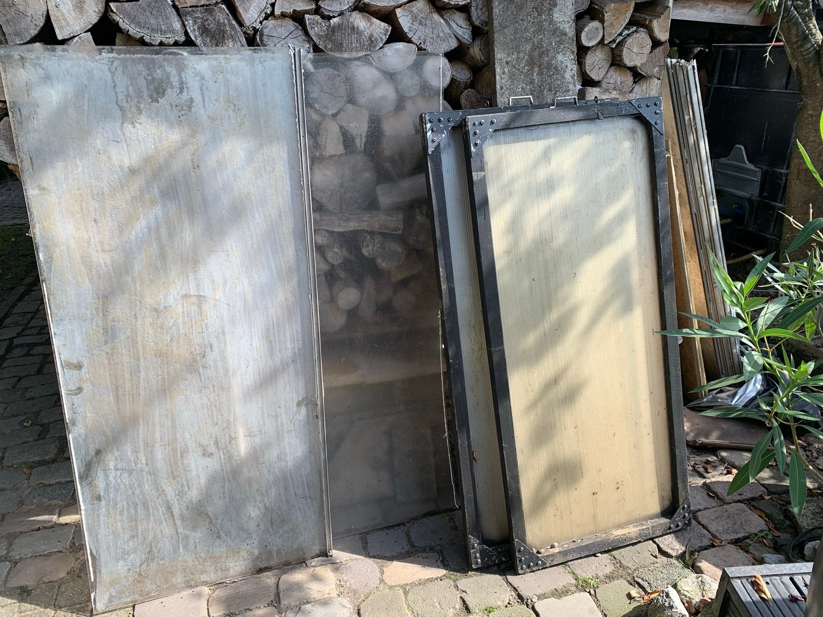 Kunststof platen voor broeikas of overkapping, Gebruikt, 80 tot 120 cm, Overige typen, 160 cm of meer