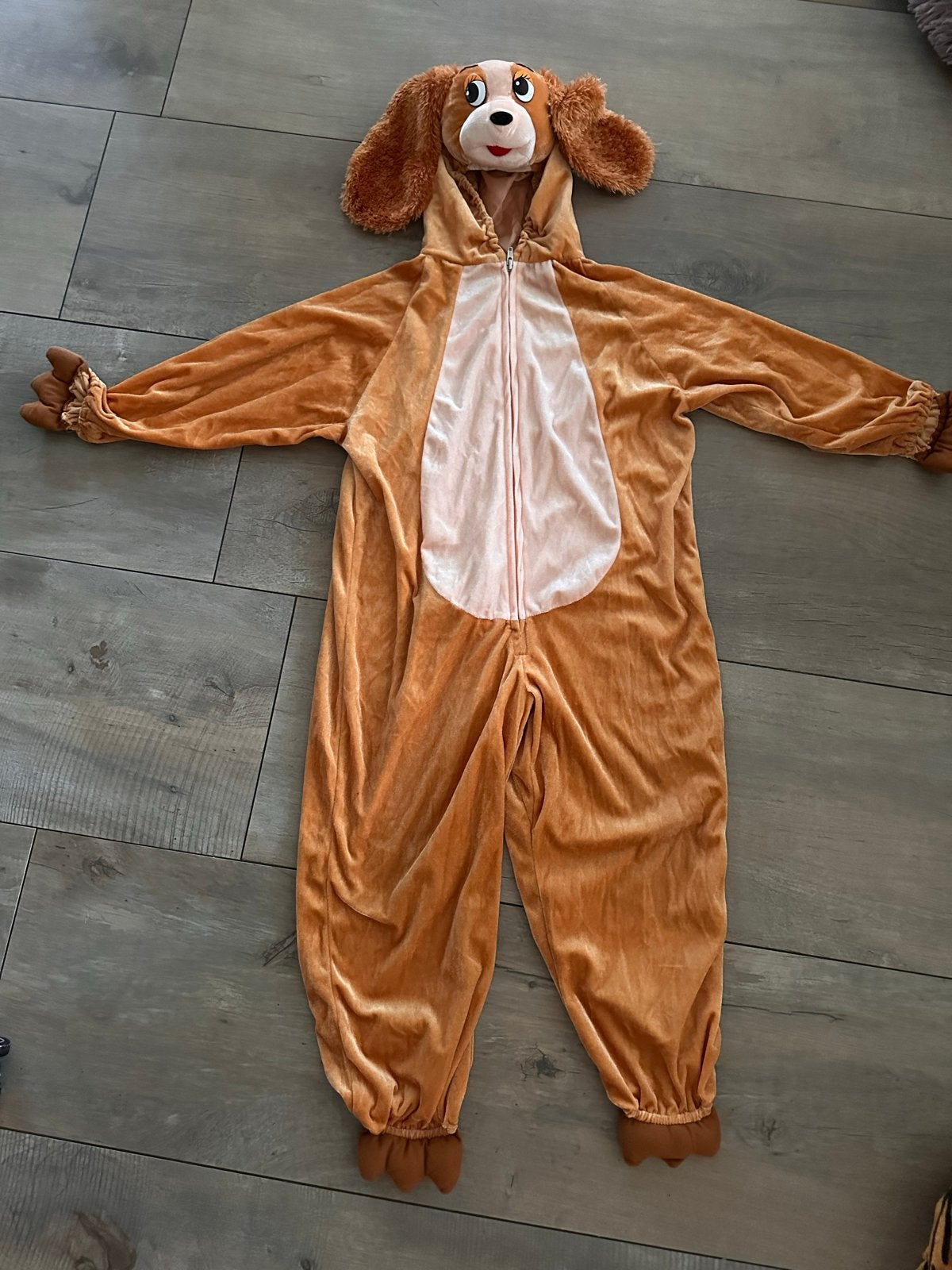 Hondenpak verkleedkleding hond maat 122-128, Ophalen of Verzenden, Gebruikt, 122 t/m 128, Jongen of Meisje