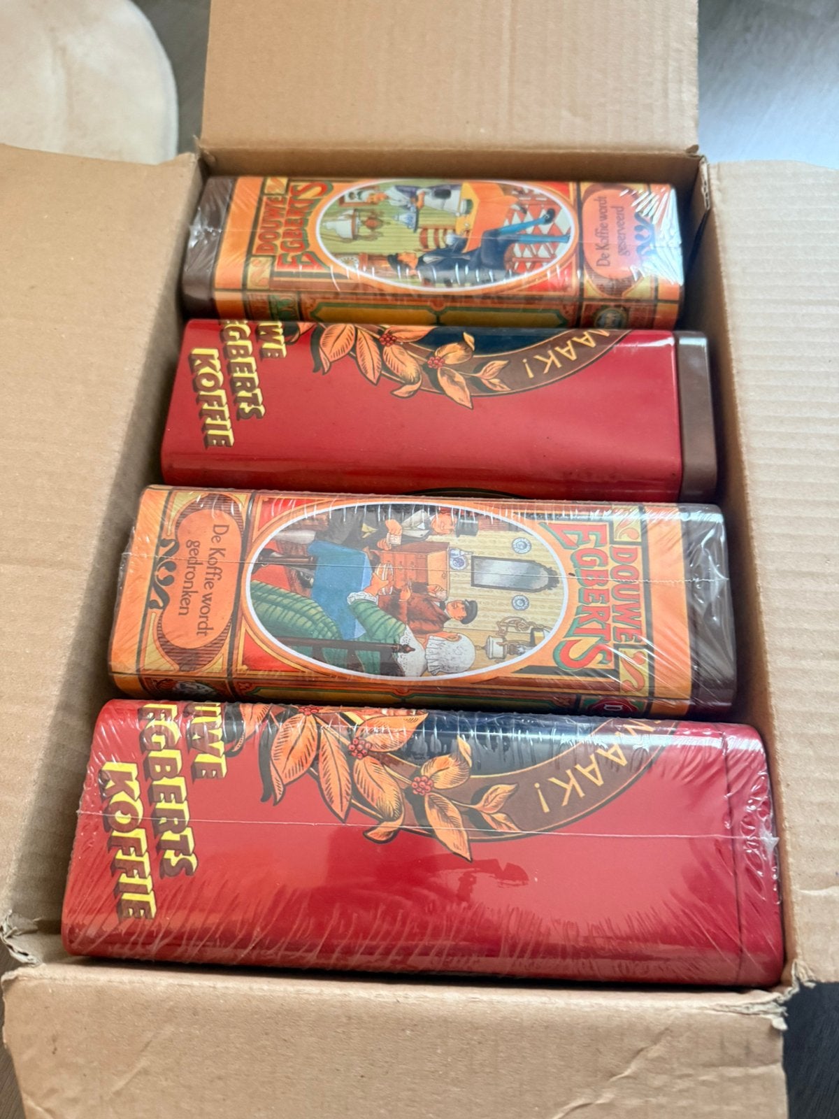 Douwe Egbert Koffieblik, Verzamelen, Blikken, Ophalen, Nieuw, Koffie, Douwe Egberts