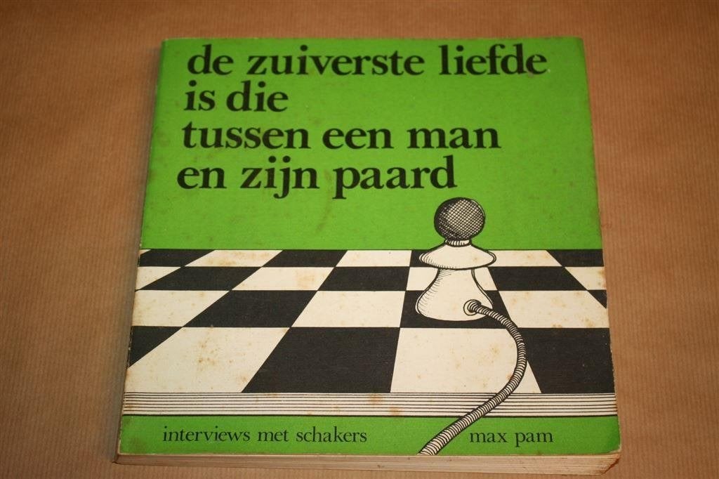 De zuiverste liefde... Interview met schakers., Ophalen of Verzenden, Gelezen, Watersport en Hengelsport