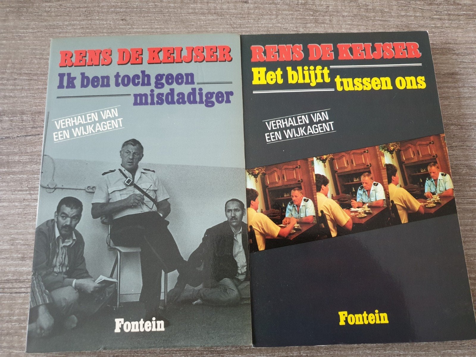Rens de Keijser Ik ben toch geen misdadiger & Het blijft tu, Ophalen of Verzenden, Gelezen, Rens de Keijser