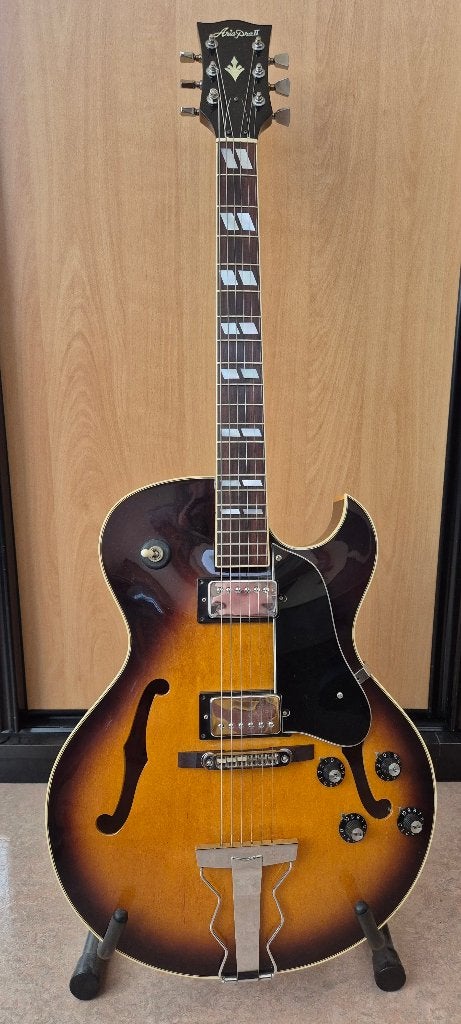 Aria Pro II ES SunBurst, Ophalen, Gebruikt, Hollow body, Overige merken