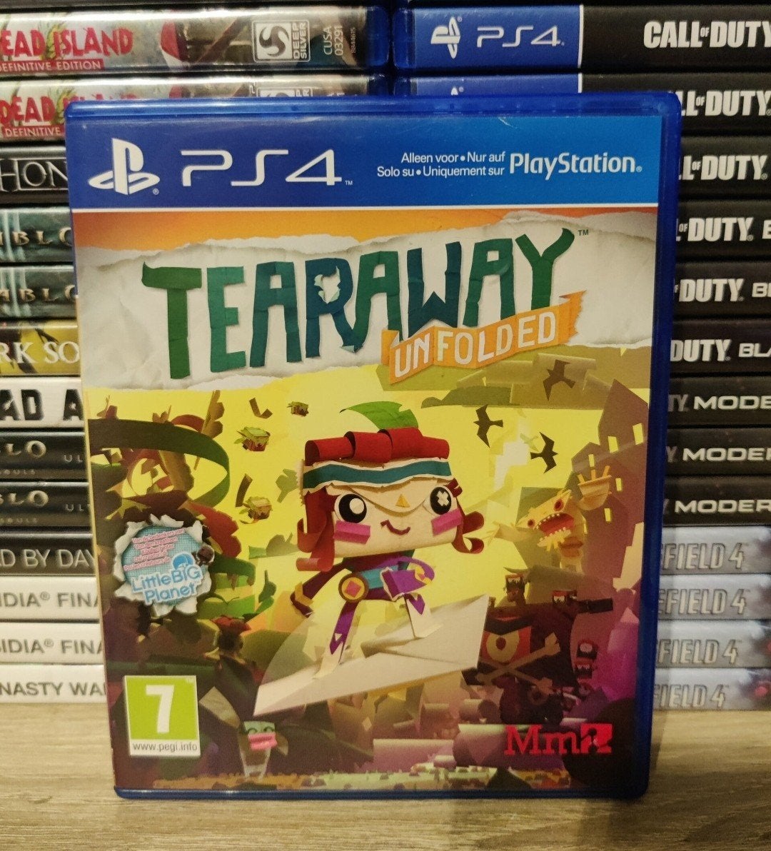 tearaway unfolded playstation 4, 1 speler, Ophalen of Verzenden, Zo goed als nieuw, Vanaf 3 jaar