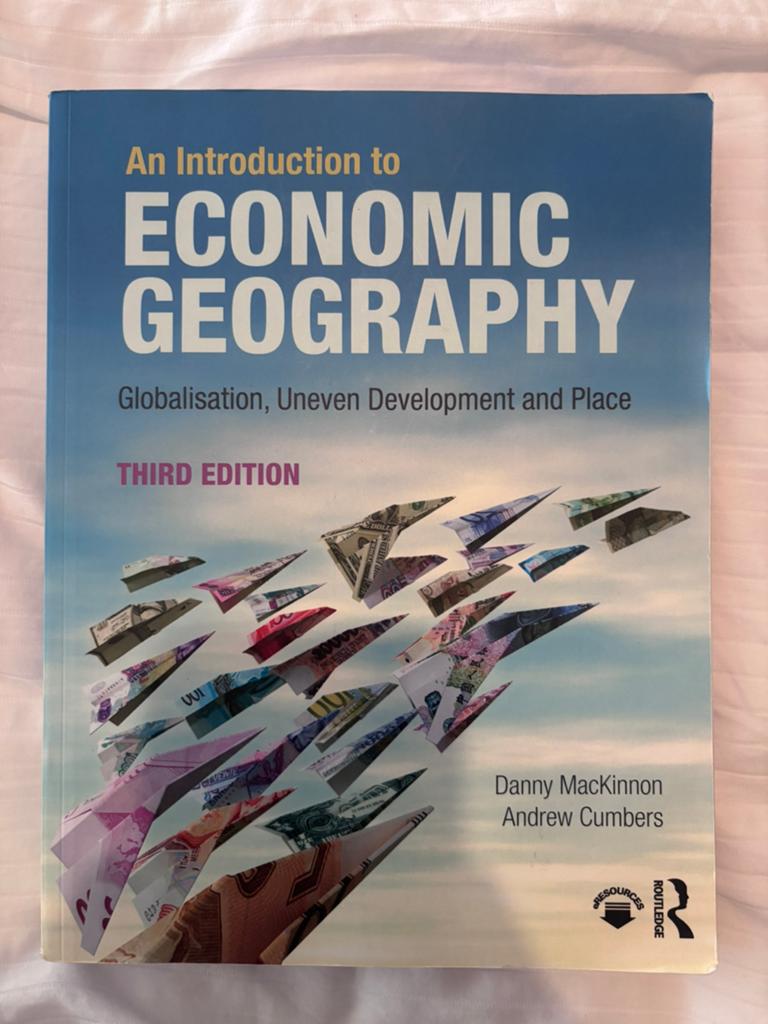 An introduction to Economic Geography, Ophalen of Verzenden, Gamma, Zo goed als nieuw, WO