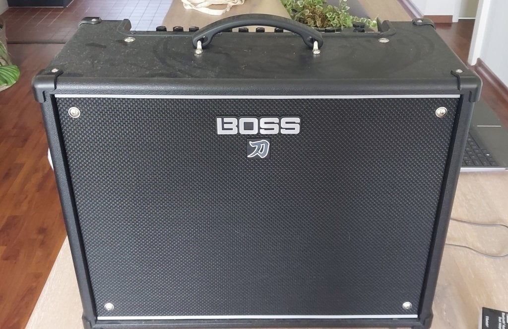 Boss Katana 100 Setup, Ophalen, Fender, Met versterker, Zo goed als nieuw