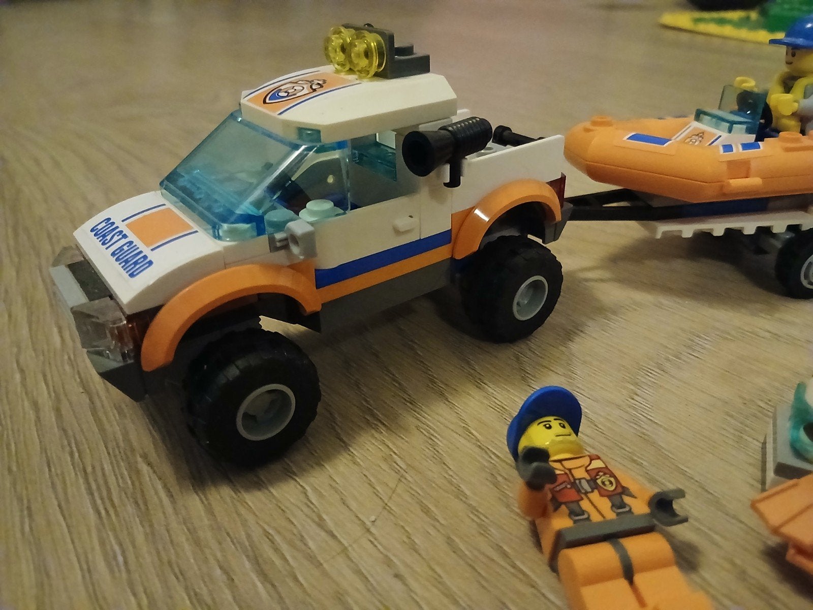 LEGO City 60012 Kustwacht 4x4 met duiker en bootje, Compleet, Verzenden, Lego, Complete set