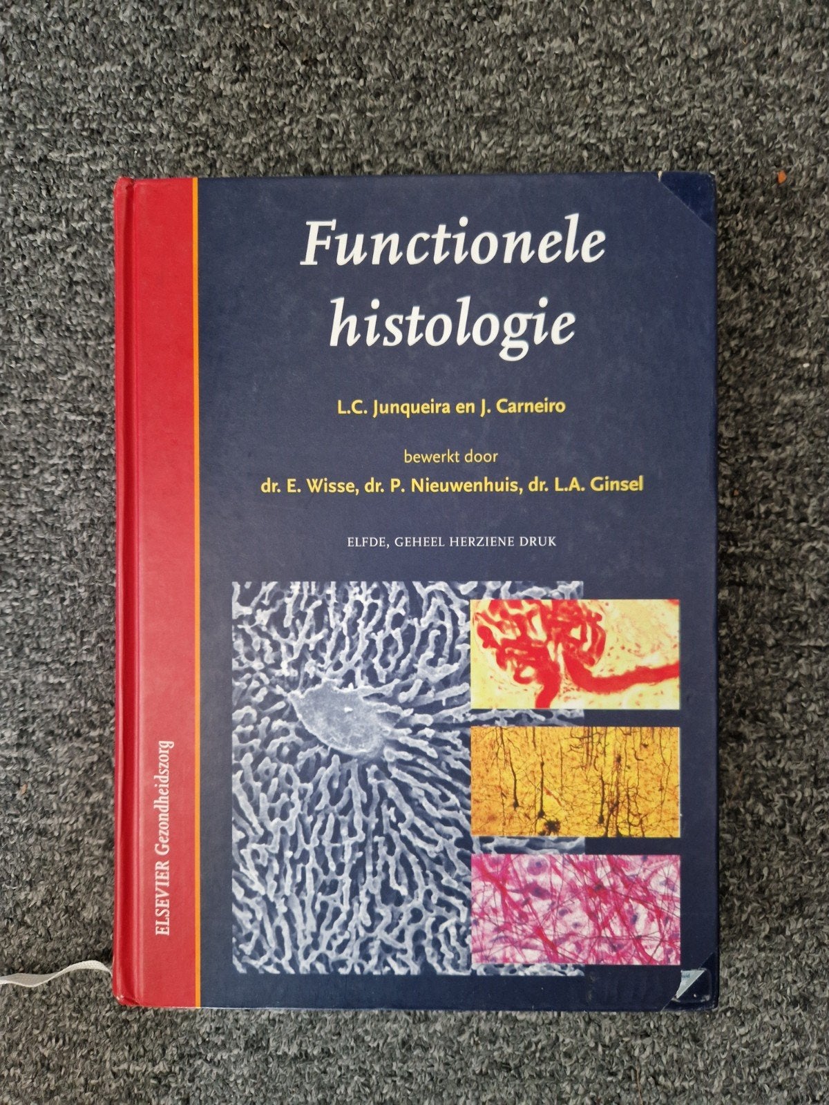 Functionele Histologie - L.C. Junqueira en J. Carneiro, Boeken, Gelezen, L.C. Junqueira en J. Carneiro, Beta, HBO